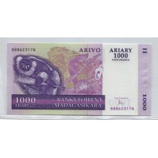 MADAGASCAR Pick # 89 NUEVA FIRMA BILLETE SIN CIRCULAR, UNC